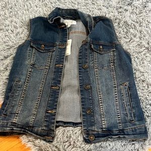 cute jean vest